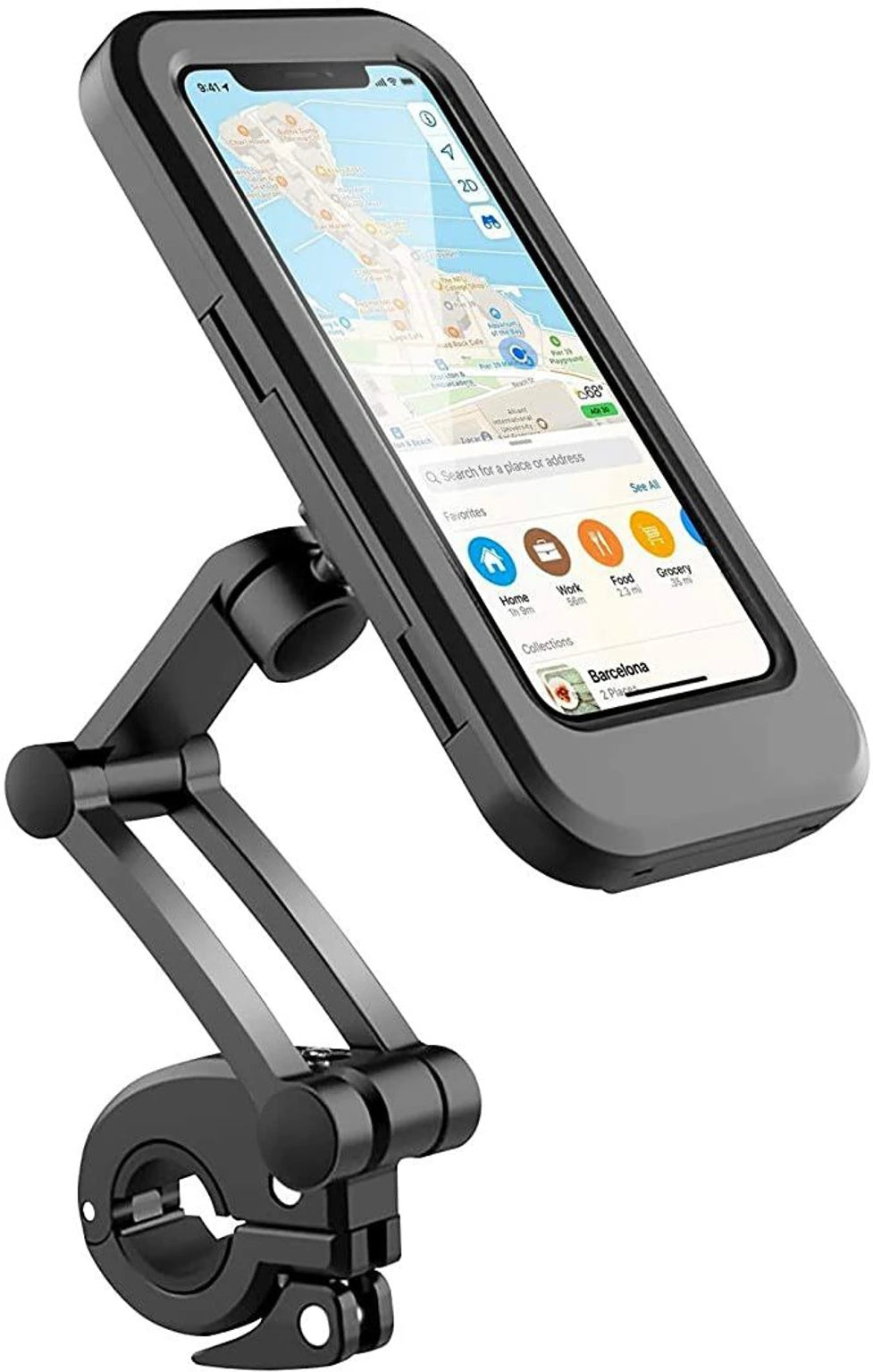 Motorcycle Bicycle Waterproof Mobile Stand